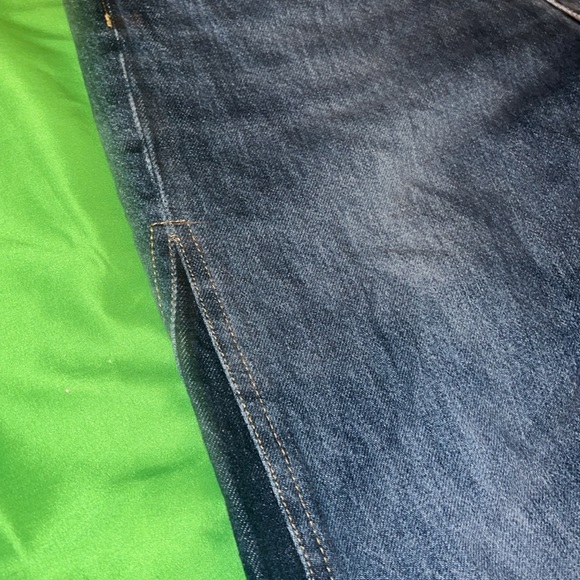 ME+EM Women's Blue Contrast Flared Jeans size 25 - Picture 7 of 7